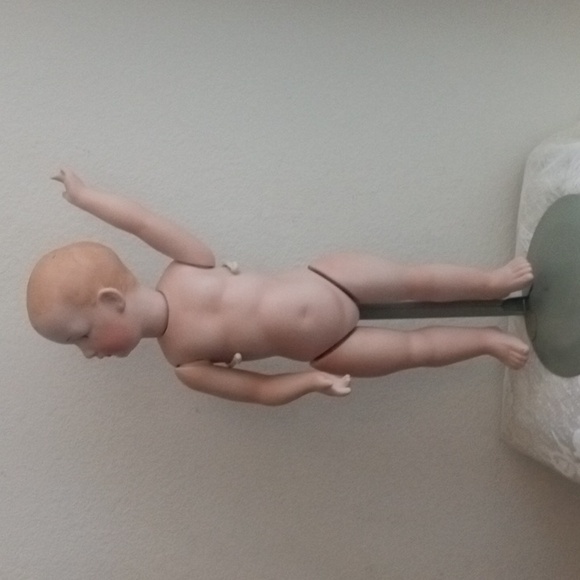 Vintage Doll Artist Reproduction All Porcelain Germany 8 - Picture 6 of 15